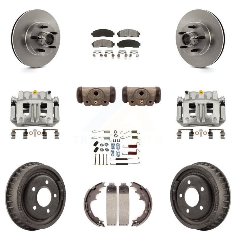 Transit Auto KC8-100761S Disc Brake Kit for 2006-2009 Ford Ranger - Front and Rear product image