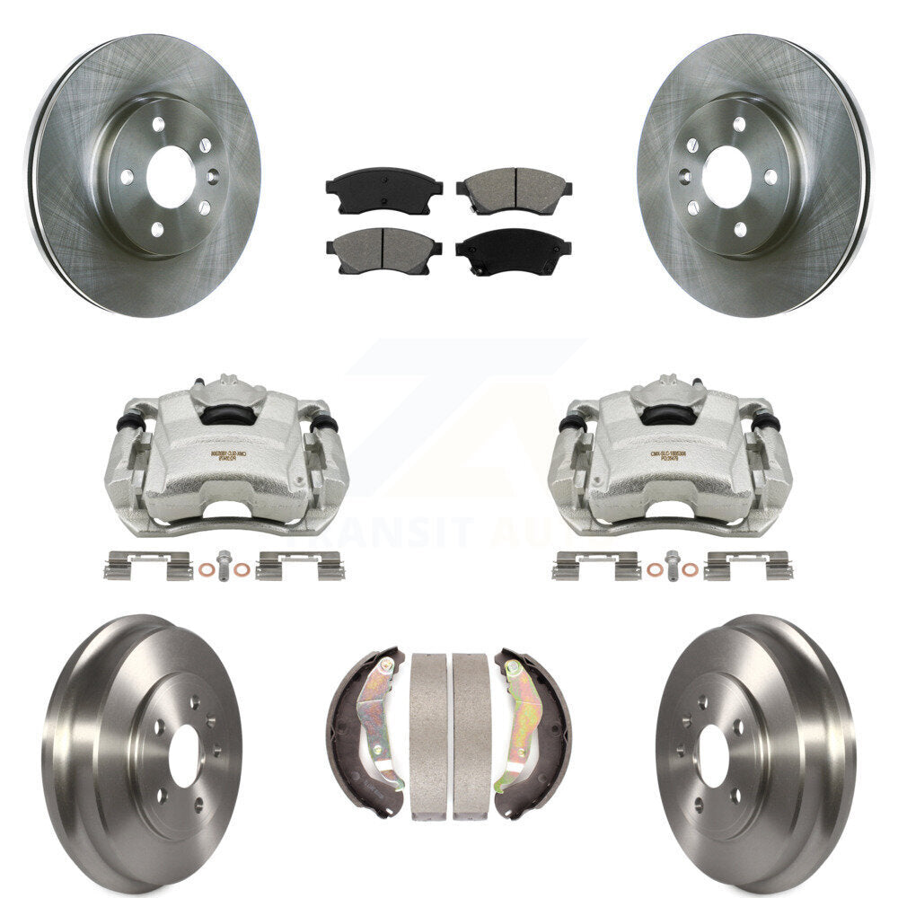 Transit Auto KC8-100762S Disc Brake Kit for 2012-2017 Chevrolet Sonic - Front and Rear product image