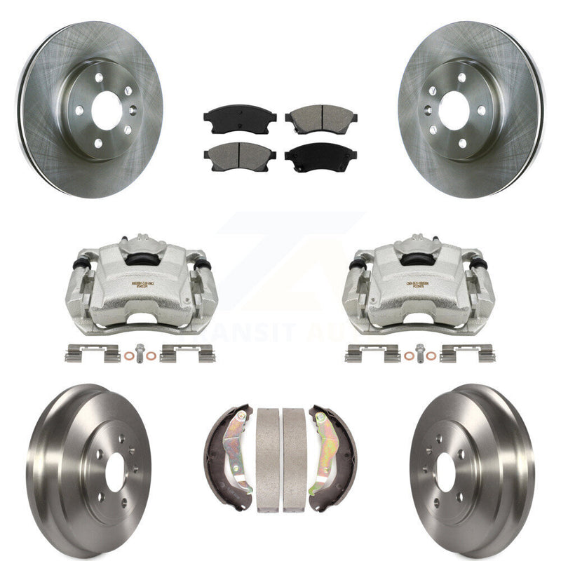 Transit Auto KC8-100762S Disc Brake Kit for 2012-2017 Chevrolet Sonic - Front and Rear product image
