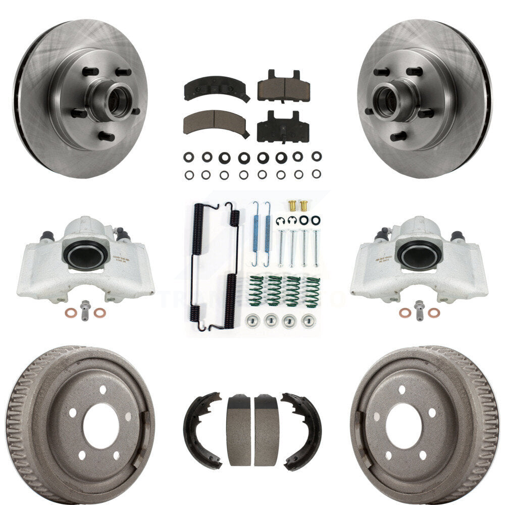 Transit Auto KC8-100763C Disc Brake Kit for 1997-1998 Chevrolet C1500 Suburban - Front and Rear product image