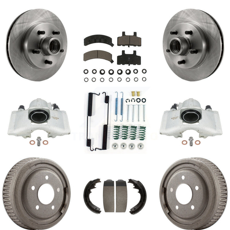 Transit Auto KC8-100763C Disc Brake Kit for 1997-1998 Chevrolet C1500 Suburban - Front and Rear product image