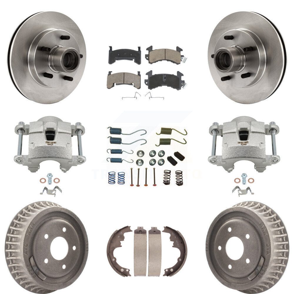 Transit Auto KC8-100764C Disc Brake Kit for 1992-2002 GMC Sonoma, Isuzu Hombre, Chevrolet Blazer & more - Front and Rear product image