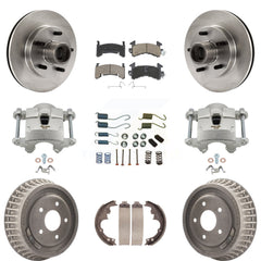 Transit Auto KC8-100764C Disc Brake Kit for 1992-2002 GMC Sonoma, Isuzu Hombre, Chevrolet Blazer & more - Front and Rear product image