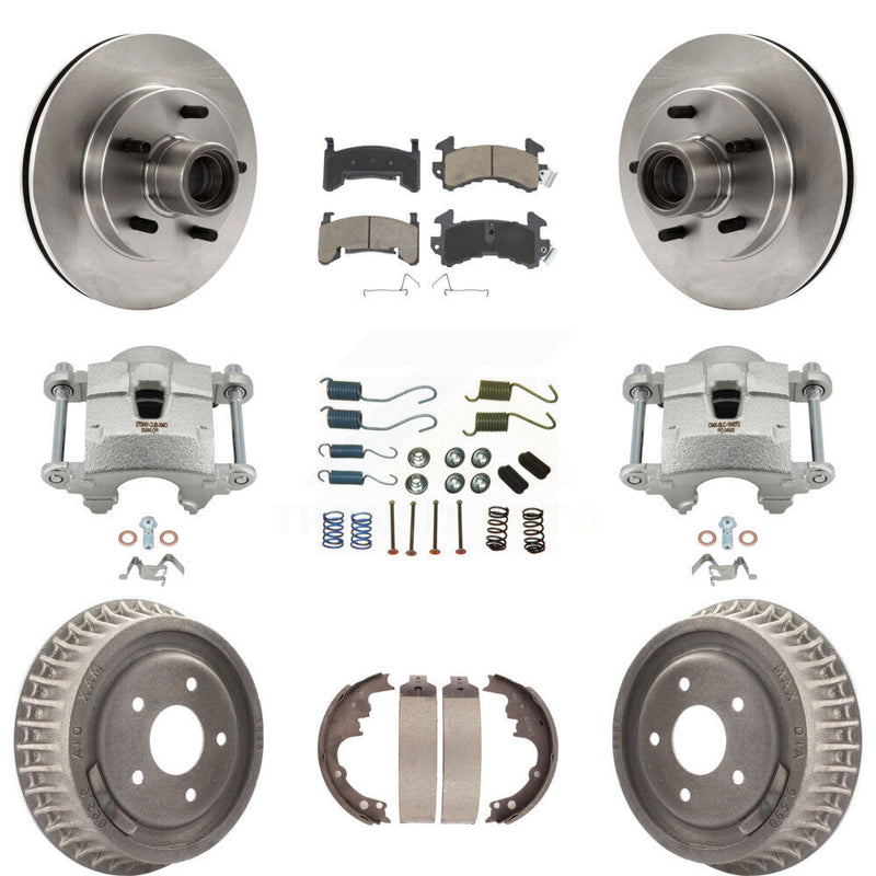 Transit Auto KC8-100764C Disc Brake Kit for 1992-2002 GMC Sonoma, Isuzu Hombre, Chevrolet Blazer & more - Front and Rear product image
