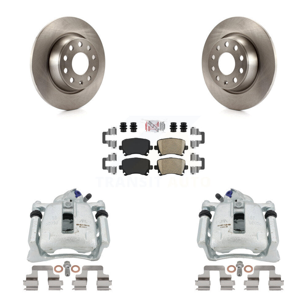 Transit Auto KC8-100764N Disc Brake Kit for 2009-2011 Volkswagen CC, Volkswagen Tiguan - Rear product image