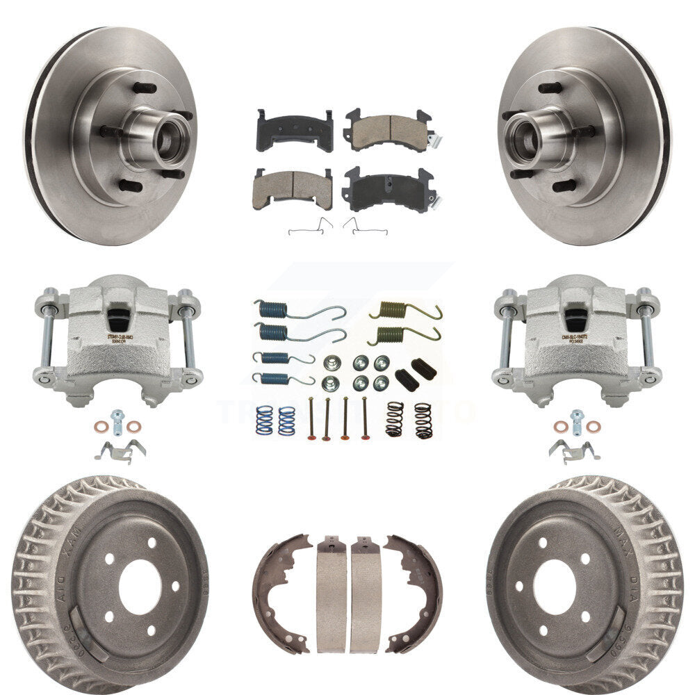 Transit Auto KC8-100765C Disc Brake Kit for 1992-1996 Chevrolet S10, Chevrolet S10 Blazer, GMC Jimmy & more - Front and Rear product image