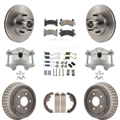 Transit Auto KC8-100765C Disc Brake Kit for 1992-1996 Chevrolet S10, Chevrolet S10 Blazer, GMC Jimmy & more - Front and Rear product image