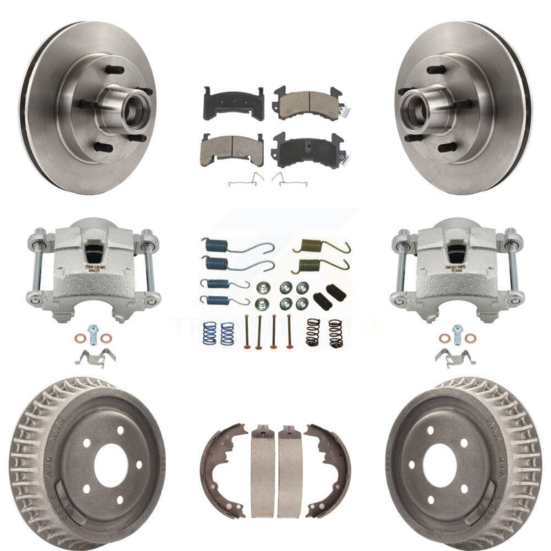 Transit Auto KC8-100765C Disc Brake Kit for 1992-1996 Chevrolet S10, Chevrolet S10 Blazer, GMC Jimmy & more - Front and Rear product image