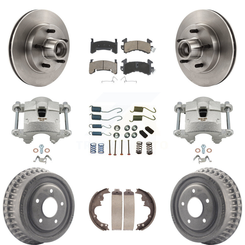 Transit Auto KC8-100766C Disc Brake Kit for 1982-1992 Chevrolet S10 Blazer, GMC S15 Jimmy, GMC Sonoma & more - Front and Rear product image