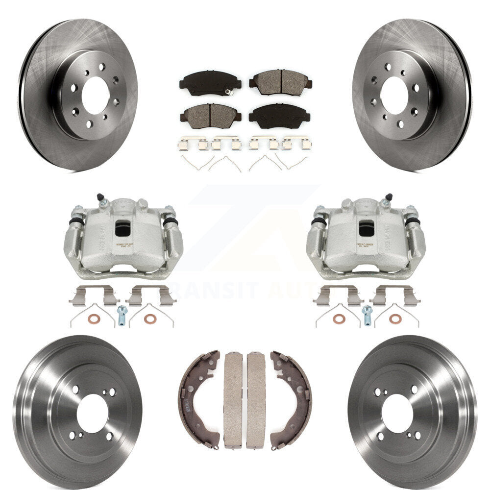 Transit Auto KC8-100766S Disc Brake Kit for 2013 Honda Fit - Front and Rear product image