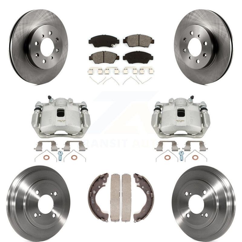 Transit Auto KC8-100766S Disc Brake Kit for 2013 Honda Fit - Front and Rear product image