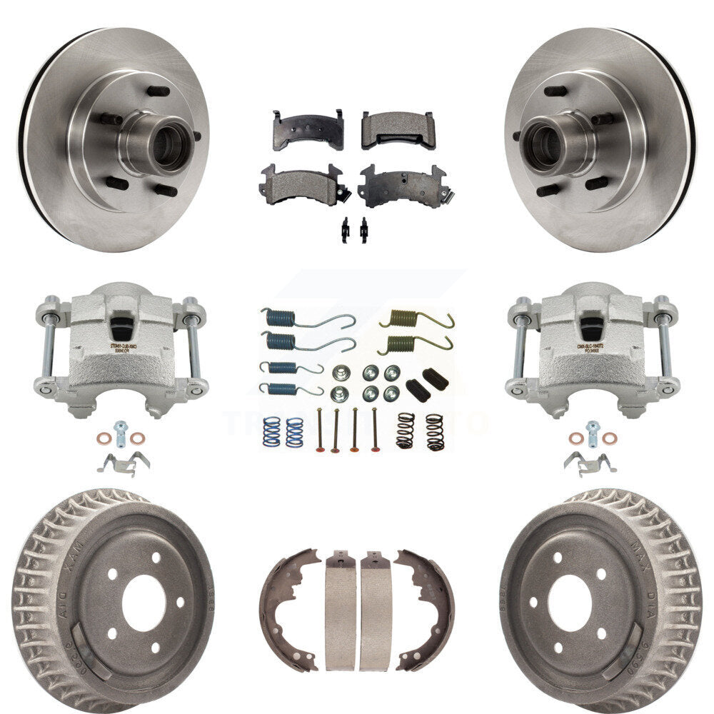 Transit Auto KC8-100766T Disc Brake Kit for 1992-2002 GMC Sonoma, Isuzu Hombre, Chevrolet Blazer & more - Front and Rear product image
