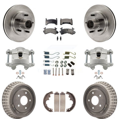 Transit Auto KC8-100766T Disc Brake Kit for 1992-2002 GMC Sonoma, Isuzu Hombre, Chevrolet Blazer & more - Front and Rear product image
