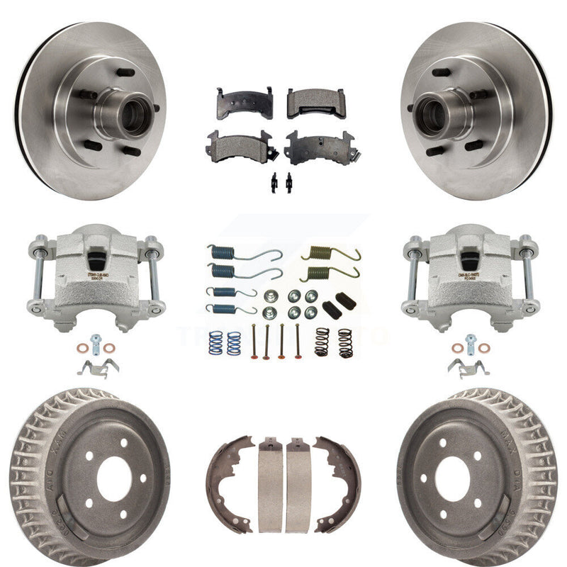 Transit Auto KC8-100766T Disc Brake Kit for 1992-2002 GMC Sonoma, Isuzu Hombre, Chevrolet Blazer & more - Front and Rear product image