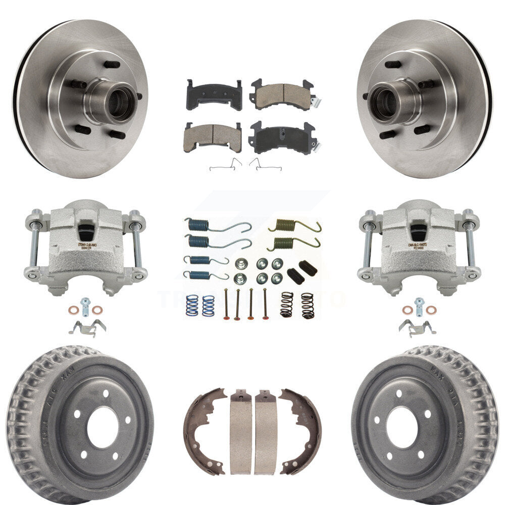 Transit Auto KC8-100767C Disc Brake Kit for 1991 Chevrolet S10 Blazer, GMC S15 Jimmy, GMC Sonoma - Front and Rear product image