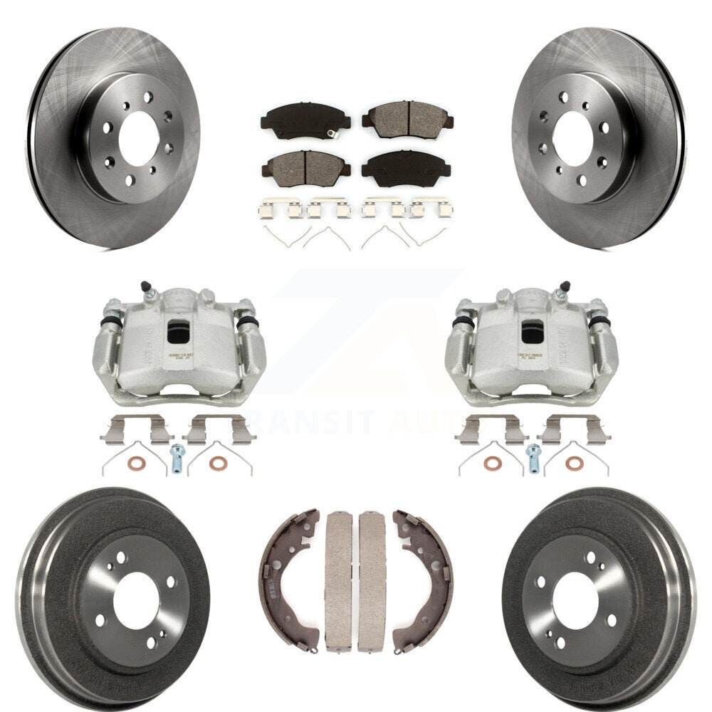 Transit Auto KC8-100767S Disc Brake Kit for 2009-2013 Honda Fit - Front and Rear product image