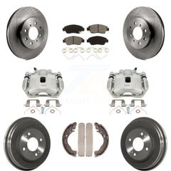 Transit Auto KC8-100767S Disc Brake Kit for 2009-2013 Honda Fit - Front and Rear product image