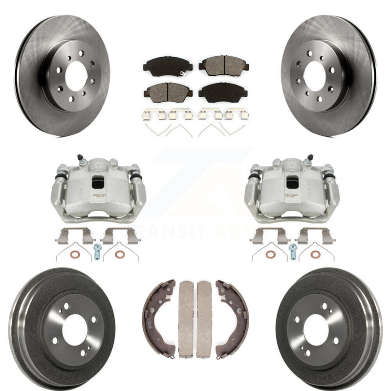 Transit Auto KC8-100767S Disc Brake Kit for 2009-2013 Honda Fit - Front and Rear product image