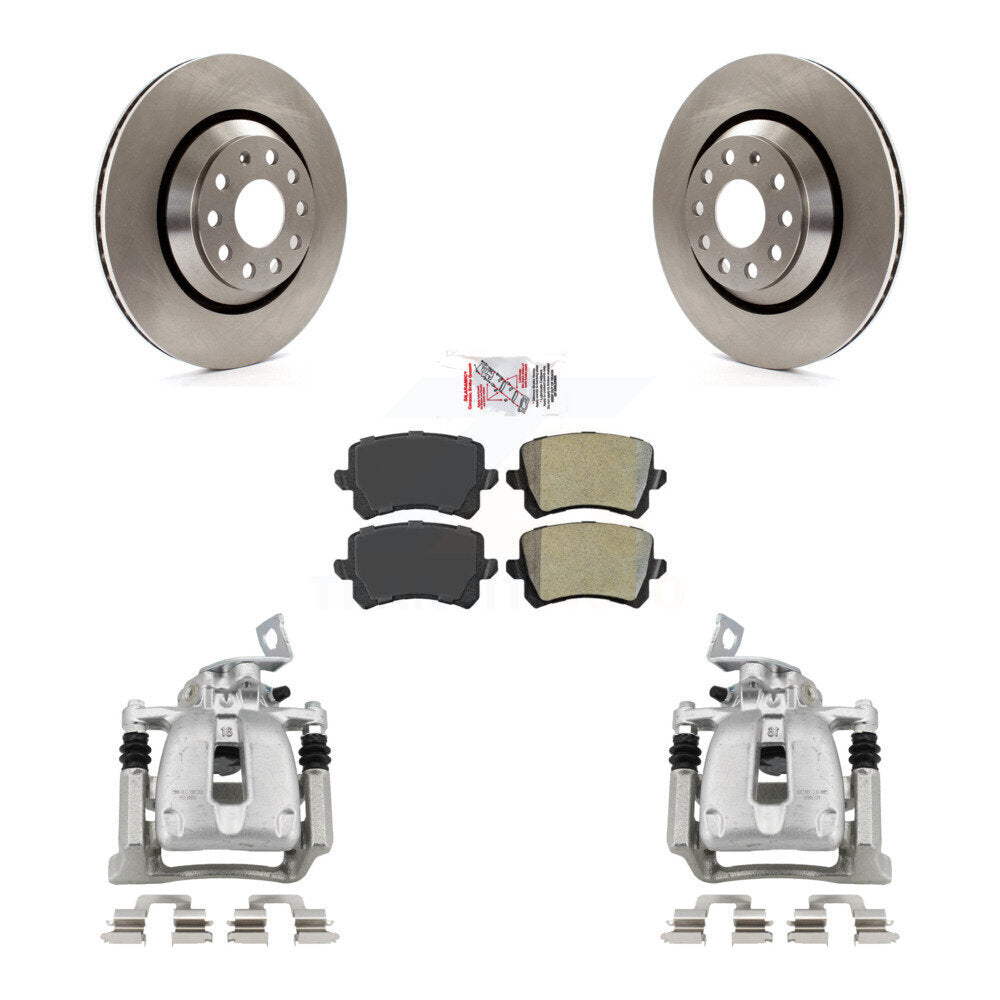 Transit Auto KC8-100768N Disc Brake Kit for 2009 Volkswagen Passat CC - Rear product image