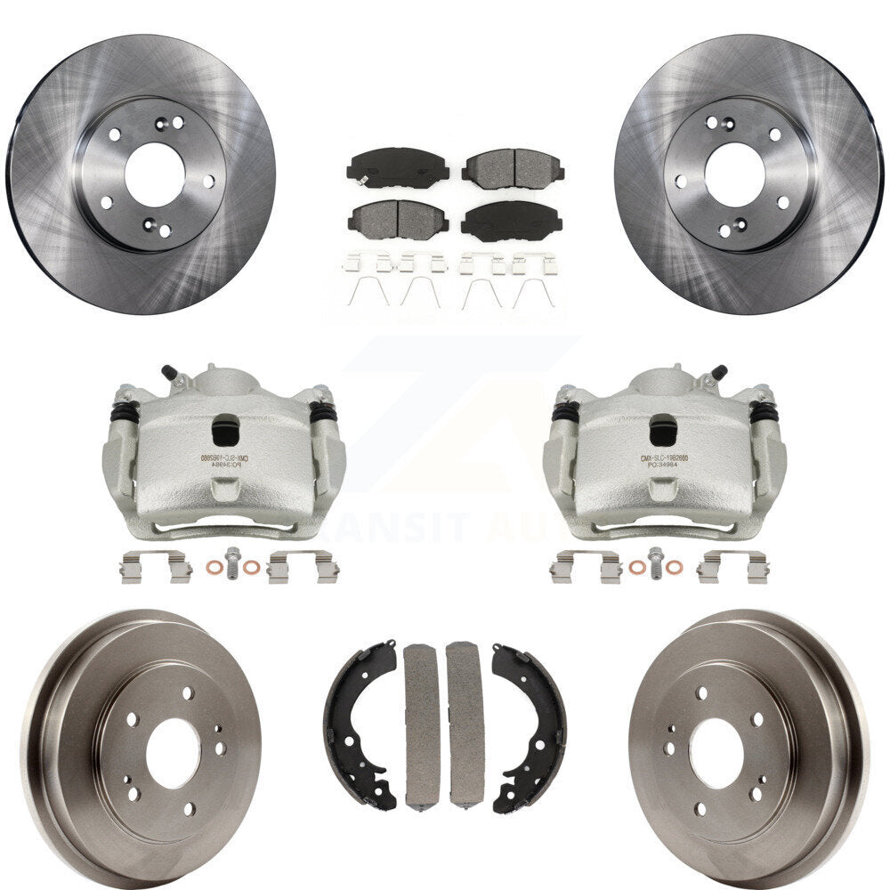 Transit Auto KC8-100768S Disc Brake Kit for 2007-2014 Honda Fit, Honda Accord - Front and Rear product image
