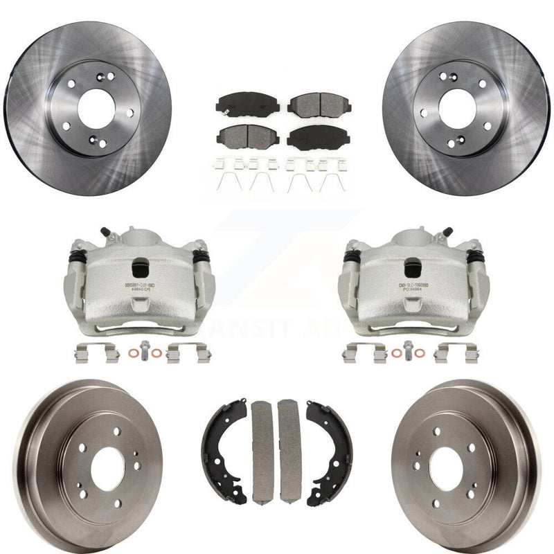 Transit Auto KC8-100768S Disc Brake Kit for 2007-2014 Honda Fit, Honda Accord - Front and Rear product image