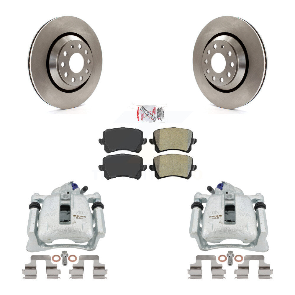 Transit Auto KC8-100769N Disc Brake Kit for 2009-2010 Volkswagen Passat CC - Rear product image