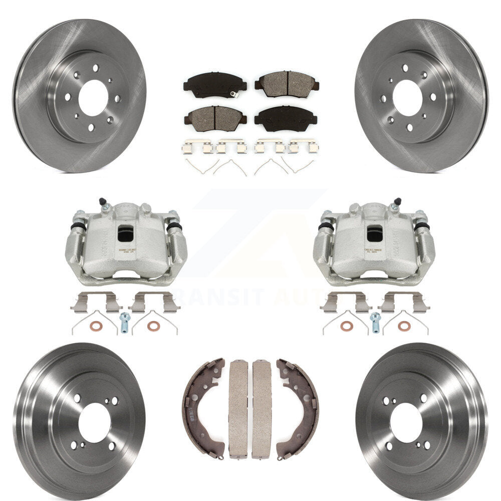 Transit Auto KC8-100769S Disc Brake Kit for 2015-2020 Honda Fit - Front and Rear product image