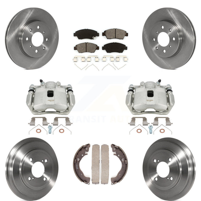 Transit Auto KC8-100769S Disc Brake Kit for 2015-2020 Honda Fit - Front and Rear product image
