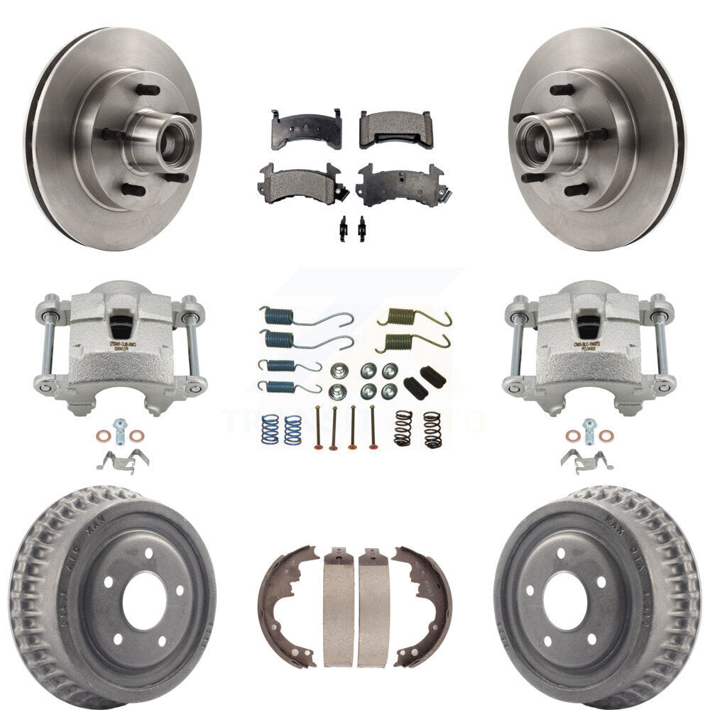 Transit Auto KC8-100770P Disc Brake Kit for 1982-1992 Chevrolet S10 Blazer, GMC S15 Jimmy, GMC Sonoma & more - Front and Rear product image