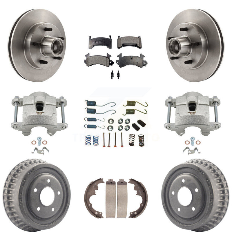 Transit Auto KC8-100770P Disc Brake Kit for 1982-1992 Chevrolet S10 Blazer, GMC S15 Jimmy, GMC Sonoma & more - Front and Rear product image