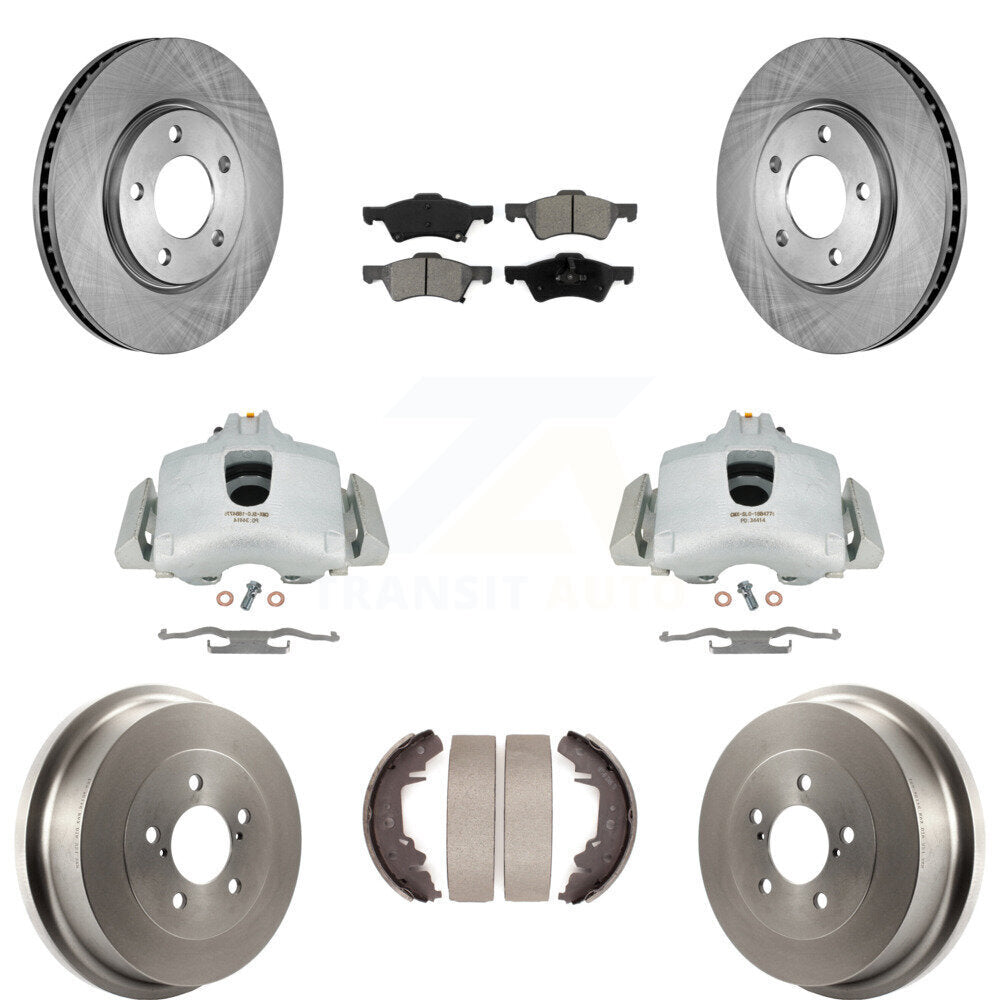 Transit Auto KC8-100770S Disc Brake Kit for 2001-2007 Chrysler Town & Country, Dodge Caravan, Dodge Grand Caravan - Front and Rear product image