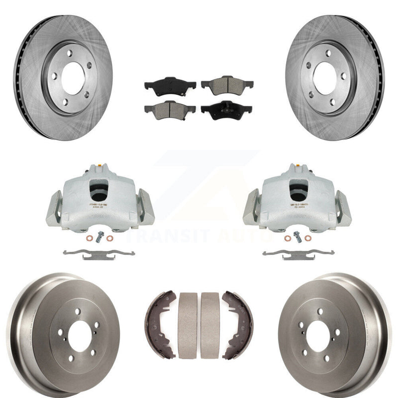 Transit Auto KC8-100770S Disc Brake Kit for 2001-2007 Chrysler Town & Country, Dodge Caravan, Dodge Grand Caravan - Front and Rear product image