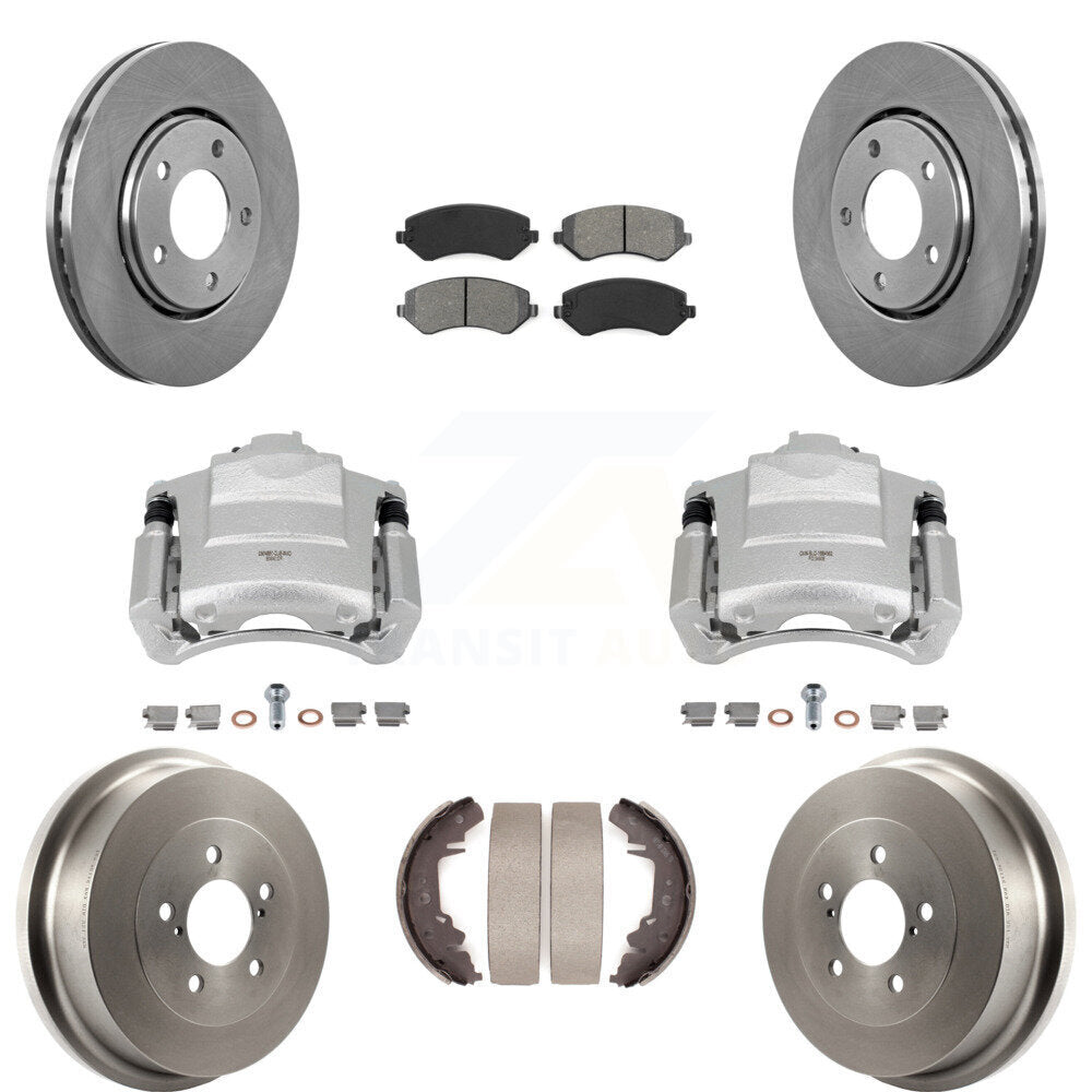 Transit Auto KC8-100771S Disc Brake Kit for 2004-2007 Chrysler Town & Country, Dodge Caravan, Dodge Grand Caravan - Front and Rear product image