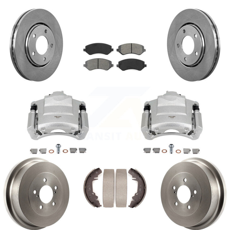 Transit Auto KC8-100771S Disc Brake Kit for 2004-2007 Chrysler Town & Country, Dodge Caravan, Dodge Grand Caravan - Front and Rear product image