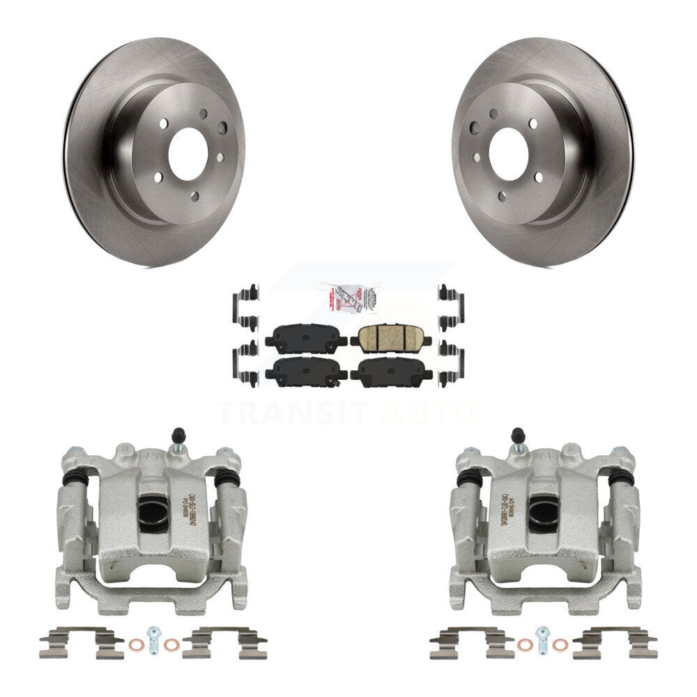 Transit Auto KC8-100772N Disc Brake Kit for 2009-2018 Nissan Maxima - Rear product image