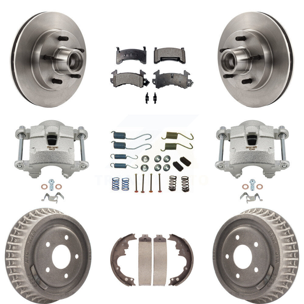 Transit Auto KC8-100772P Disc Brake Kit for 1992-1996 Chevrolet S10, Chevrolet S10 Blazer, GMC Jimmy & more - Front and Rear product image