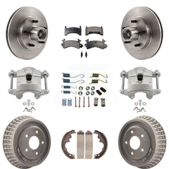 Transit Auto KC8-100772P Disc Brake Kit for 1992-1996 Chevrolet S10, Chevrolet S10 Blazer, GMC Jimmy & more - Front and Rear product image
