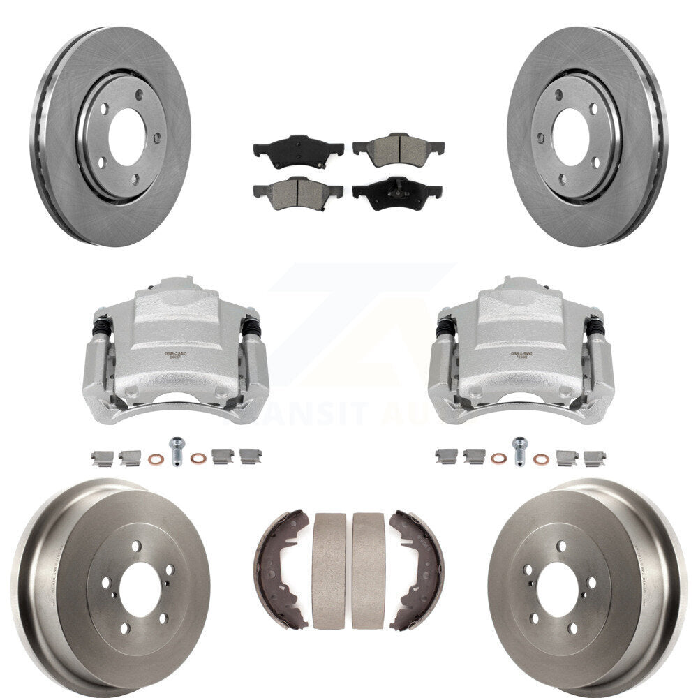 Transit Auto KC8-100772S Disc Brake Kit for 2004 Dodge Caravan - Front and Rear product image