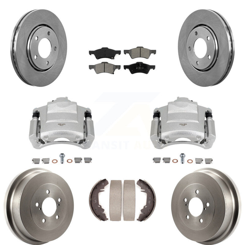 Transit Auto KC8-100772S Disc Brake Kit for 2004 Dodge Caravan - Front and Rear product image