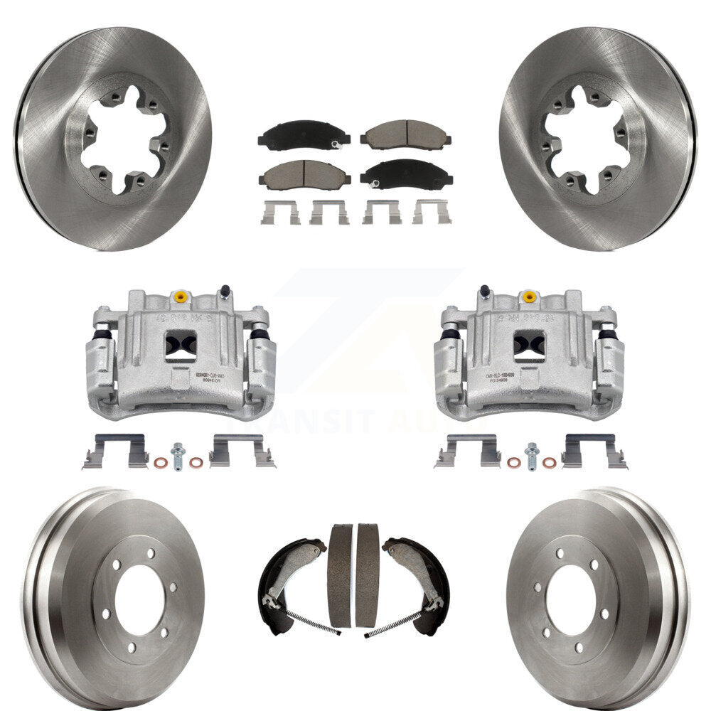 Transit Auto KC8-100773C Disc Brake Kit for 2004-2008 Isuzu i-290, Isuzu i-370, Isuzu i-280 & more - Front and Rear product image