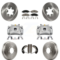Transit Auto KC8-100773C Disc Brake Kit for 2004-2008 Isuzu i-290, Isuzu i-370, Isuzu i-280 & more - Front and Rear product image