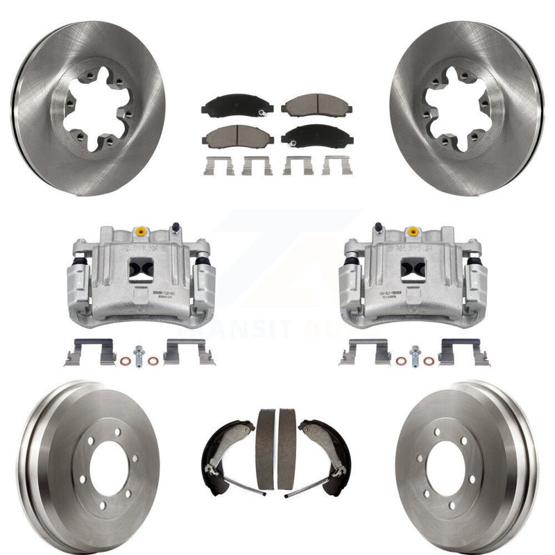 Transit Auto KC8-100773C Disc Brake Kit for 2004-2008 Isuzu i-290, Isuzu i-370, Isuzu i-280 & more - Front and Rear product image