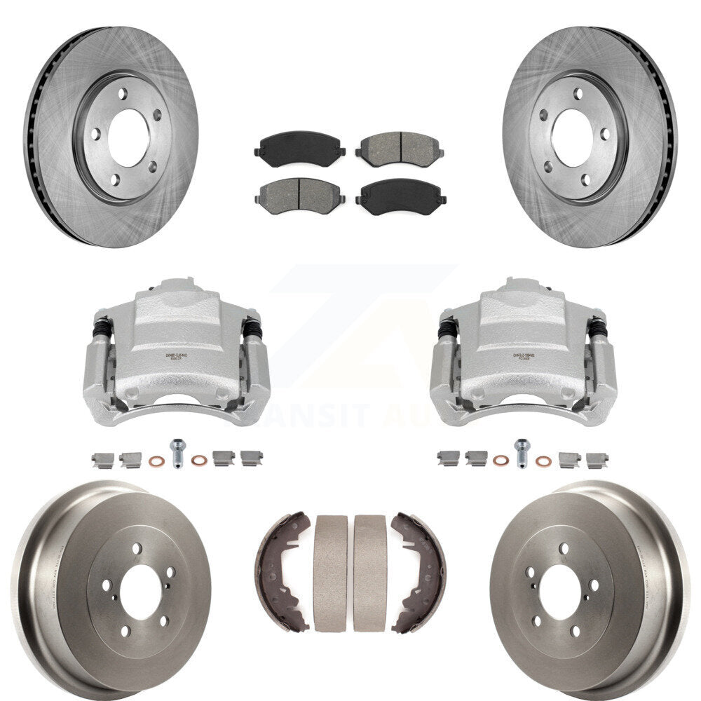 Transit Auto KC8-100773S Disc Brake Kit for 2006 Dodge Grand Caravan - Front and Rear product image