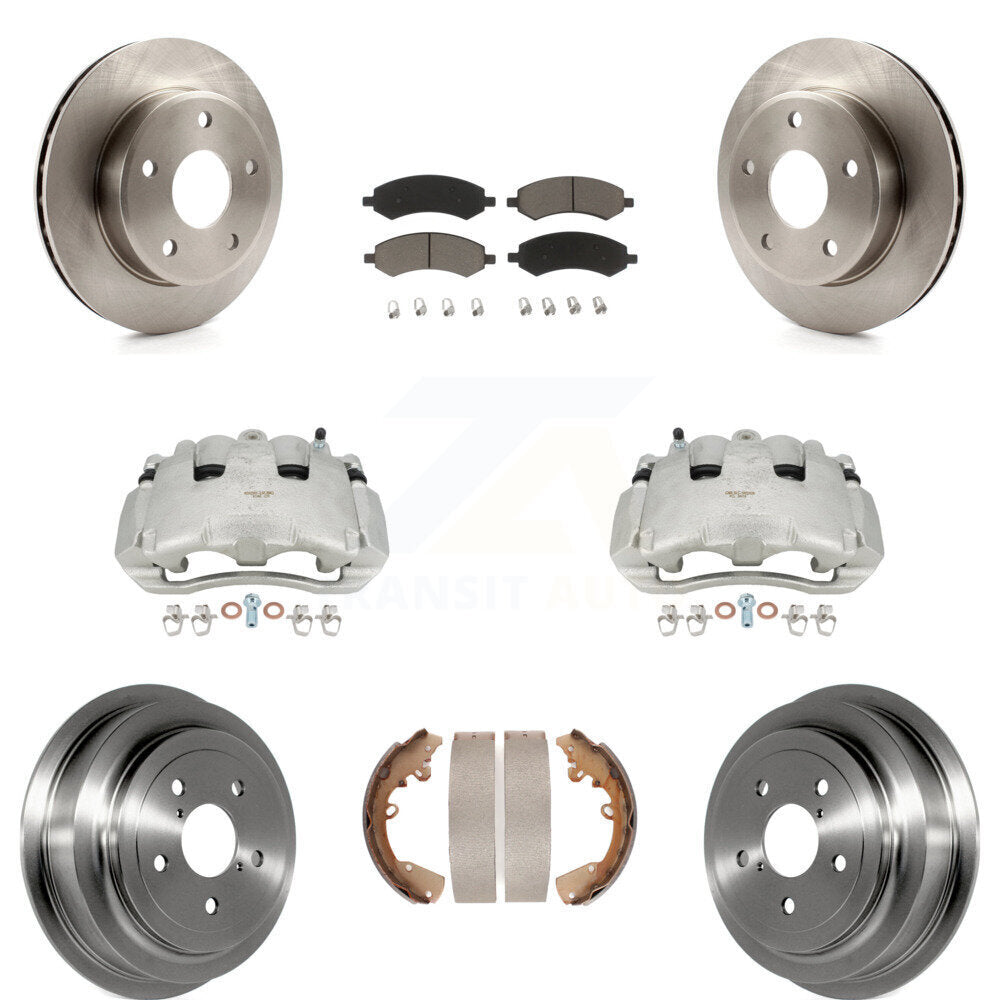 Transit Auto KC8-100774C Disc Brake Kit for 2005-2009 Mitsubishi Raider, Dodge Dakota - Front and Rear product image
