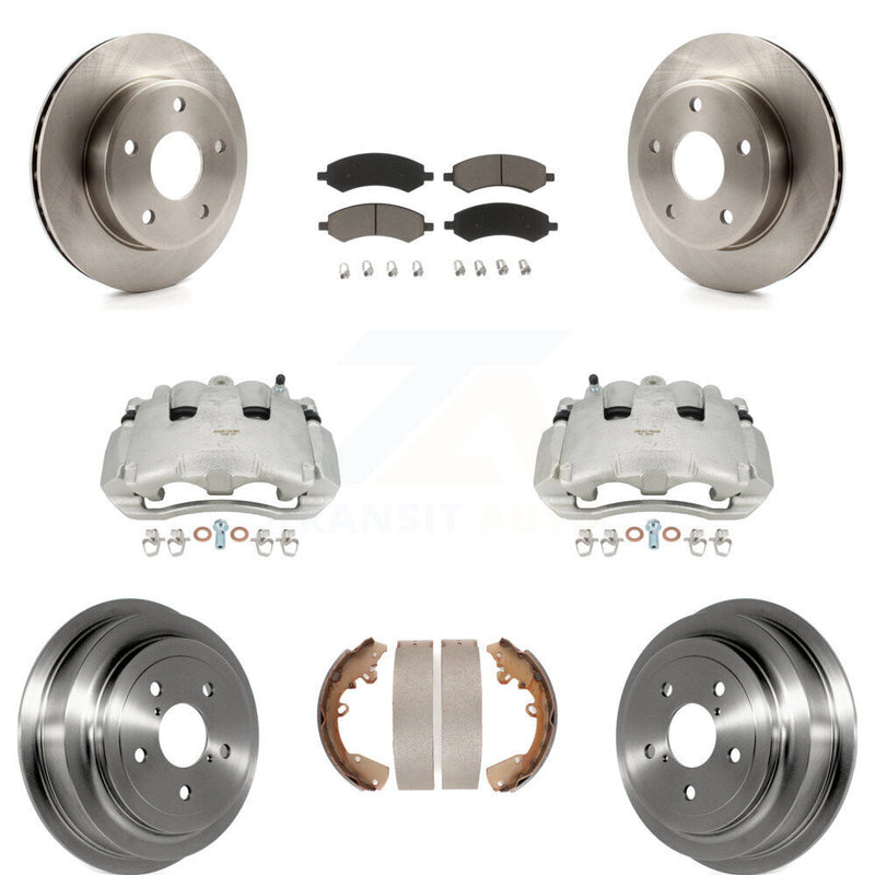 Transit Auto KC8-100774C Disc Brake Kit for 2005-2009 Mitsubishi Raider, Dodge Dakota - Front and Rear product image