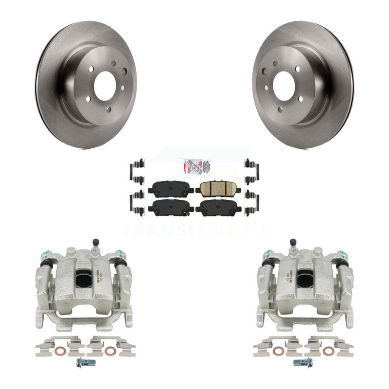 Transit Auto KC8-100774N Disc Brake Kit for 2009-2020 INFINITI Q40, INFINITI QX50, INFINITI EX37 & more - Rear product image