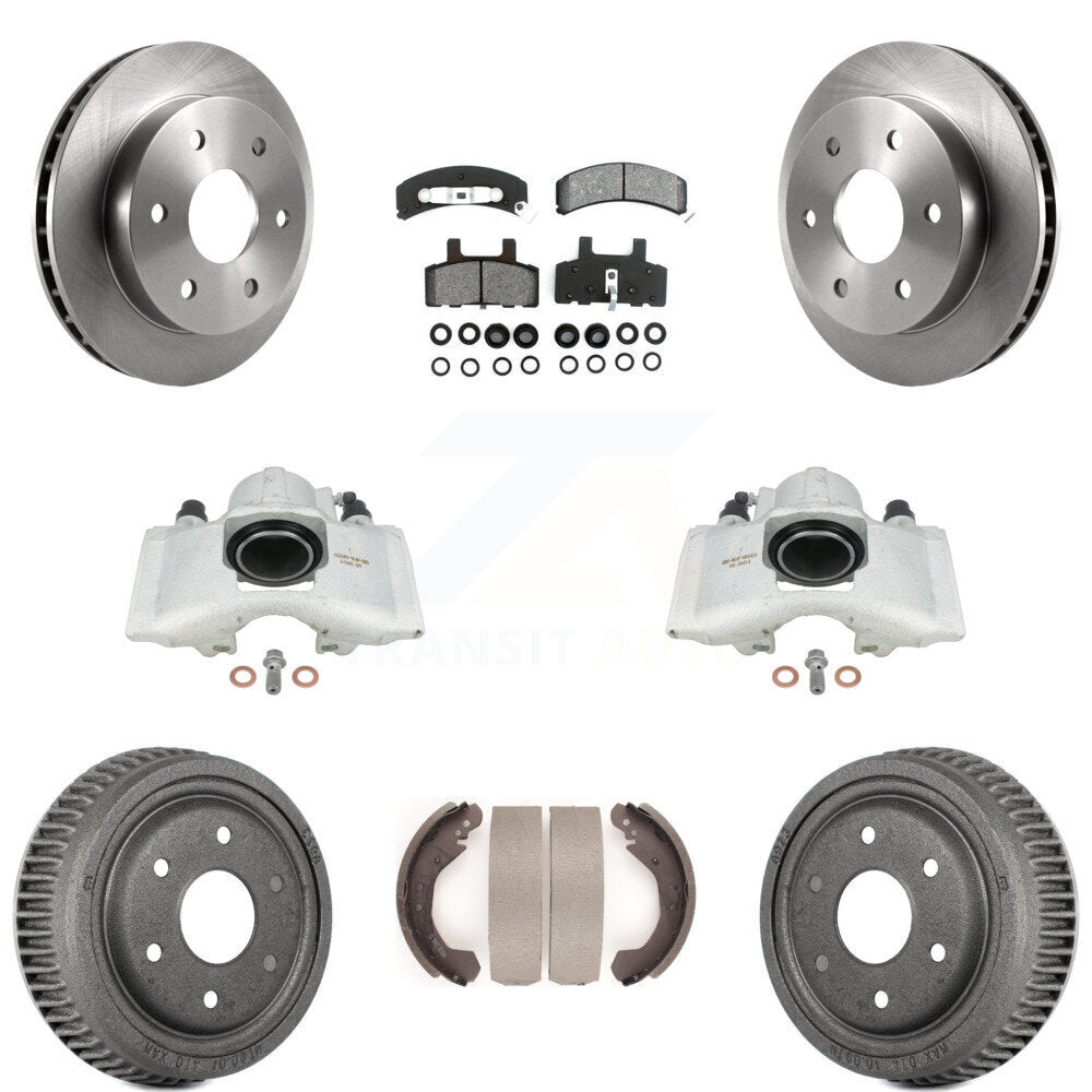 Transit Auto KC8-100774S Disc Brake Kit for 1992-1998 GMC Yukon, Chevrolet Blazer, Chevrolet K1500 - Front and Rear product image