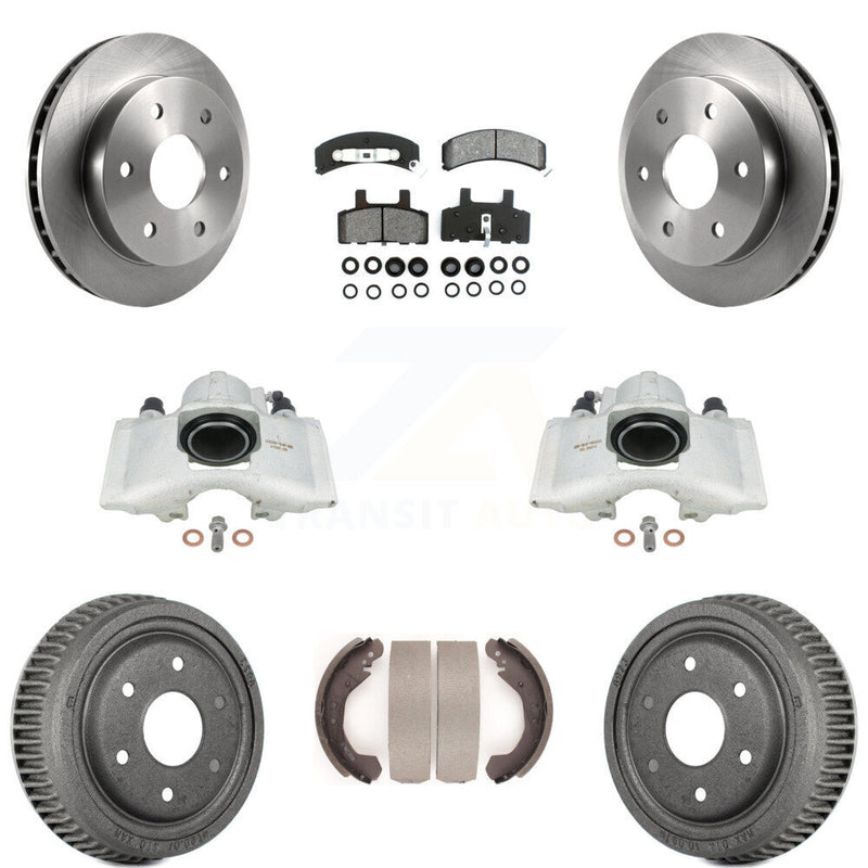 Transit Auto KC8-100774S Disc Brake Kit for 1992-1998 GMC Yukon, Chevrolet Blazer, Chevrolet K1500 - Front and Rear product image