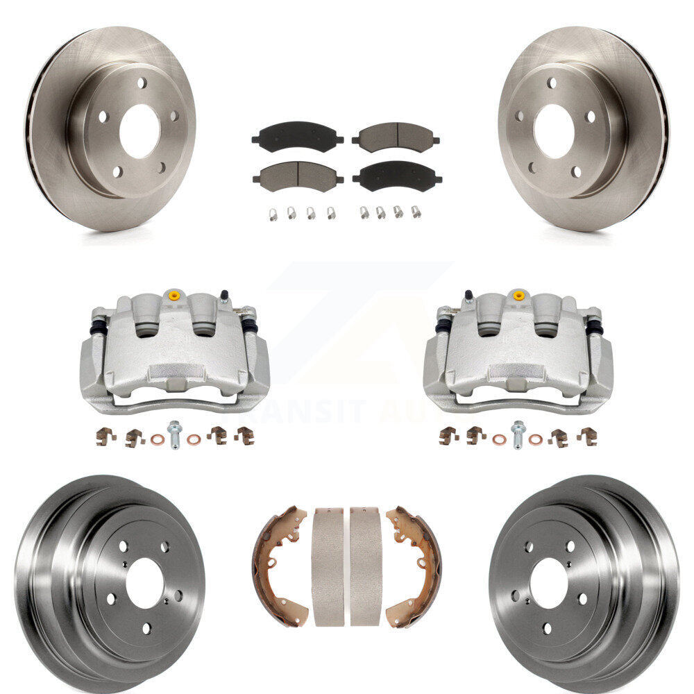 Transit Auto KC8-100775C Disc Brake Kit for 2009-2011 Ram Dakota, Dodge Dakota - Front and Rear product image
