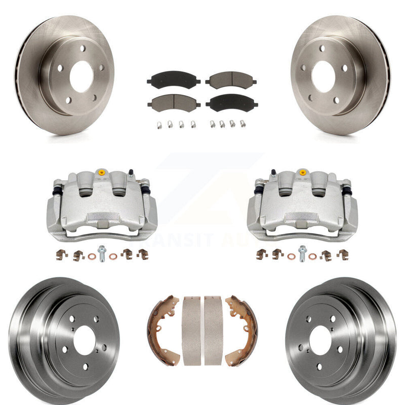 Transit Auto KC8-100775C Disc Brake Kit for 2009-2011 Ram Dakota, Dodge Dakota - Front and Rear product image
